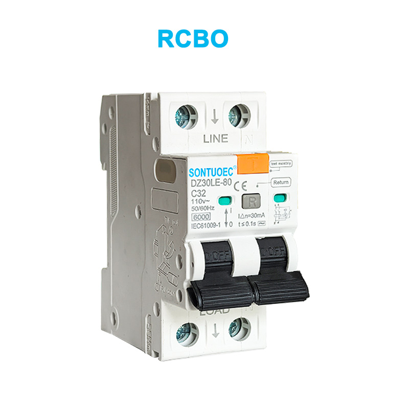 2p leakile forkal Creek Goaker 6ka IEC61009.1Ard boleng ba boleng ba rcbo