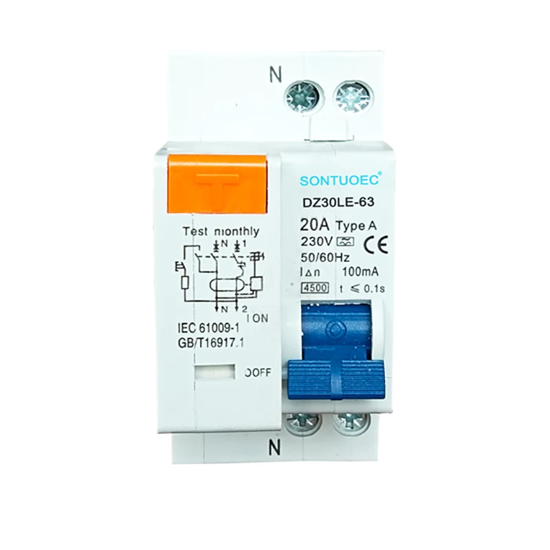 1p + n elektroniki mofuta oa RCBO