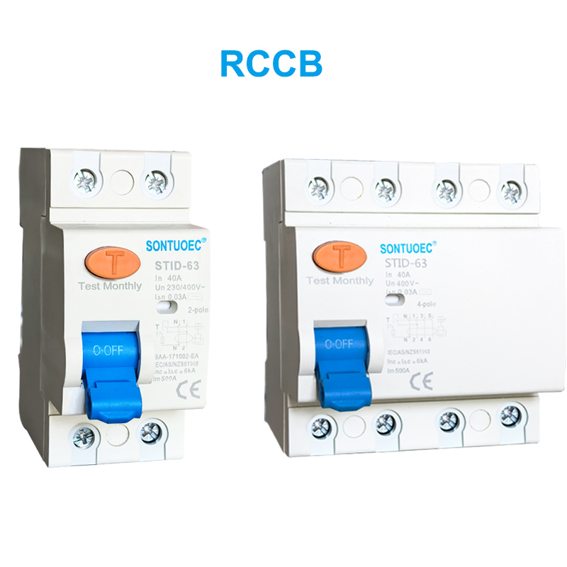 Stid-63 Series RCCB 230v 63A Reserical Exender ea morao-rao ea potoloho ea morao-rao