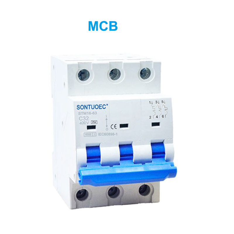 STM16-63 Miniture Creaker Breaker 6ka 1p 2p 4p 4p 16p 16p 16p 160 / 400v McB