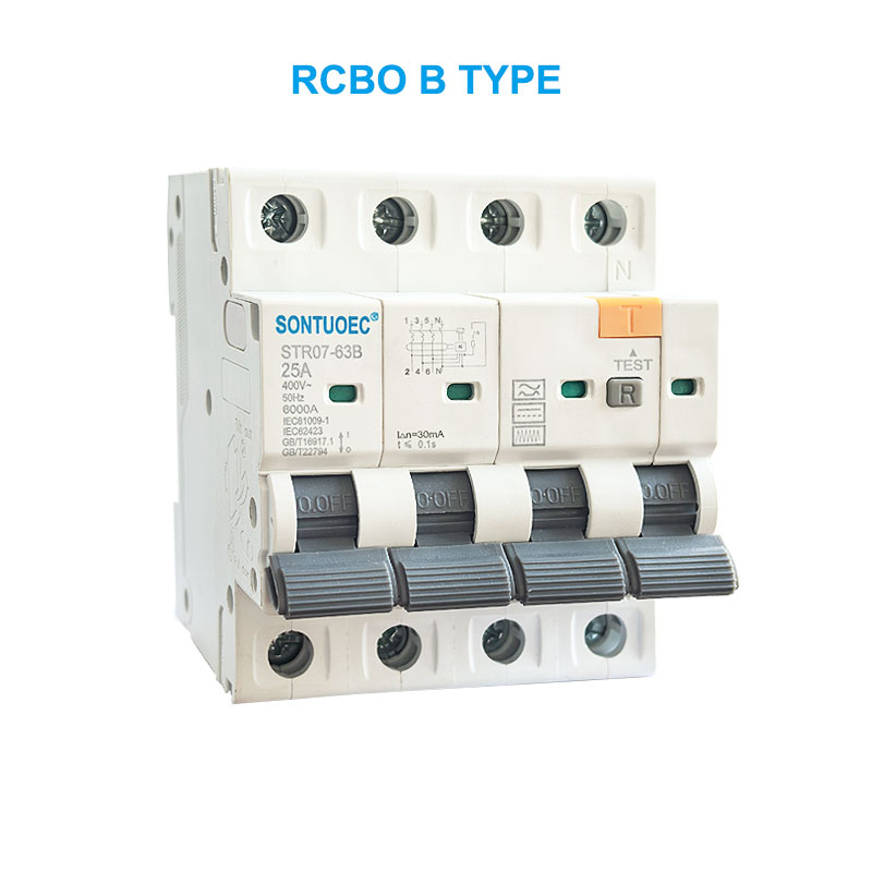 Stro763B RCBO B thaepa 2P 4p reselual Creaker ea morao-rao ea potoloho ea morao-rao